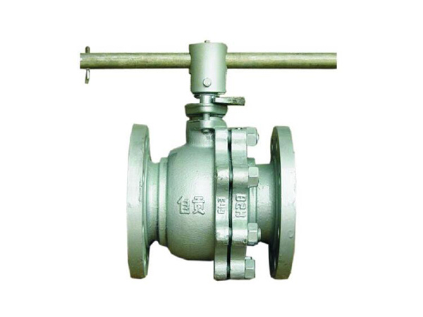 Steel flange floating ball valve