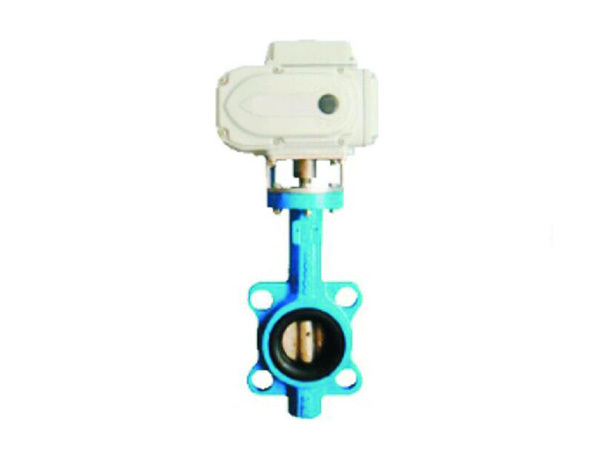 Electric series clamp-on soft seal butterfly valve