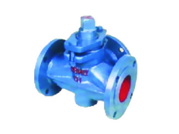 Steel flange plug valve