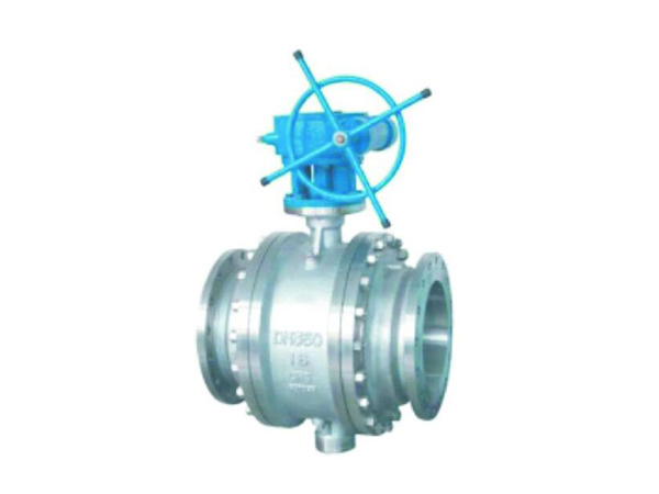 Steel flange fixed ball valve